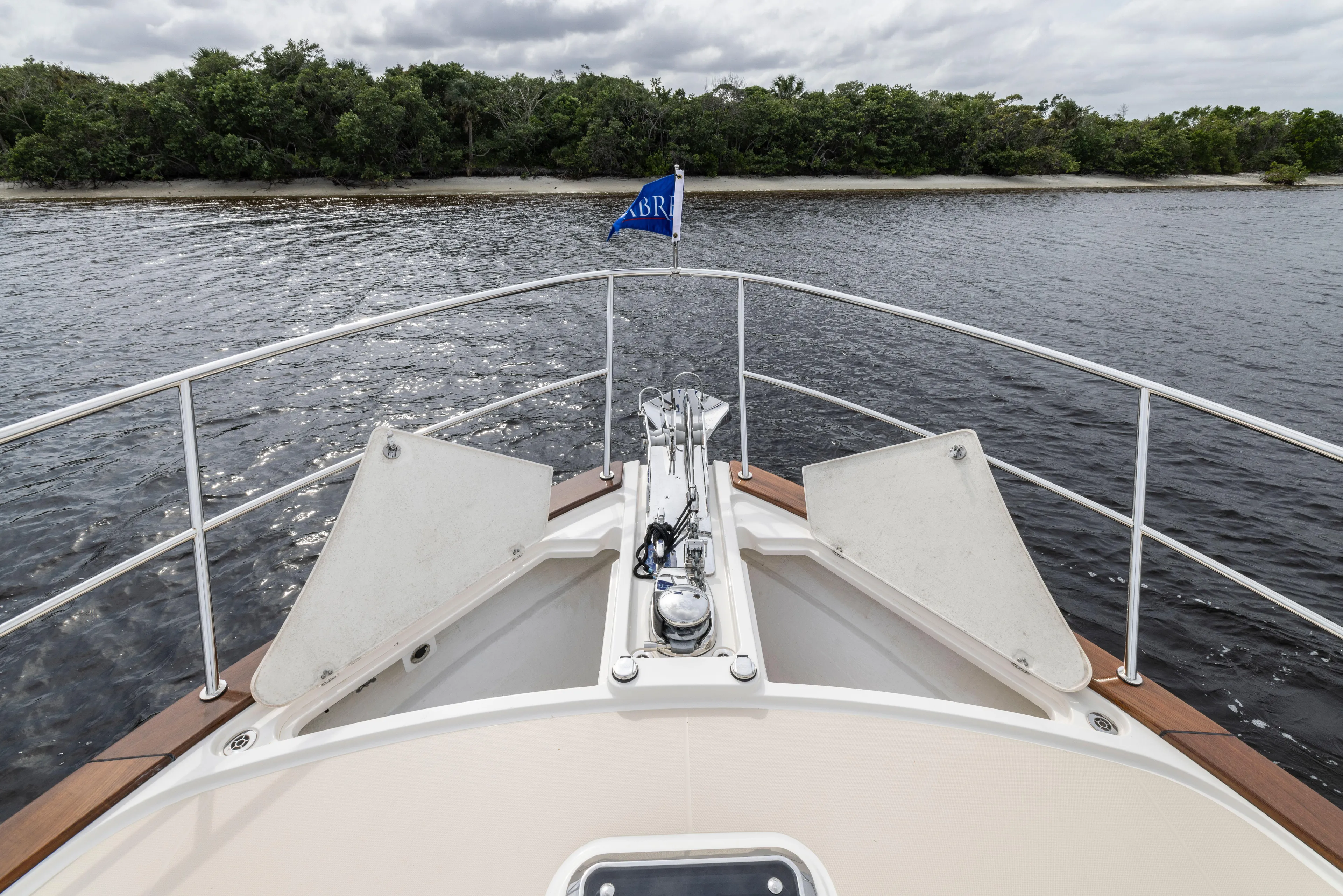 Beach To Beach Yacht Photos Pics Bow with ample fender storage