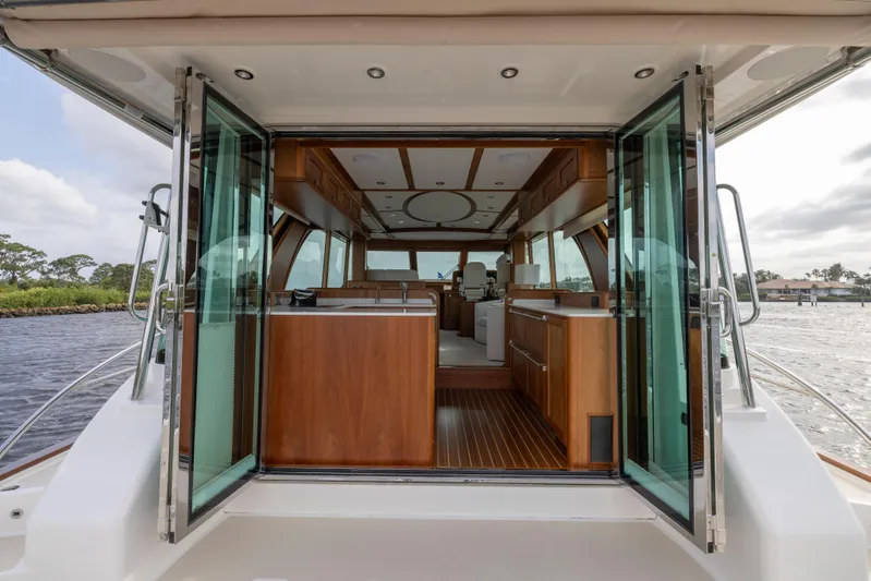 Beach To Beach Yacht Photos Pics Huge glass entry doors seamlessly allow the outside in on fine days