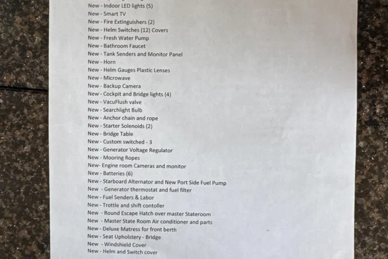  Yacht Photos Pics List of new features and upgrades for a 2006 Meridian 341 Sedan boat.