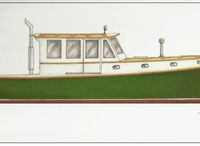 2022 Brooklin Boat Yard 42' Down East Lobster Yacht