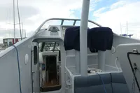 Custom VSV 2007 boat interior with open cabin and visible seating area.
