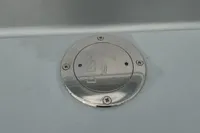 Diesel fuel cap on a 2007 Custom VSV vehicle.