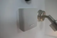 Wall-mounted speaker and light fixture, Custom VSV model, 2007.