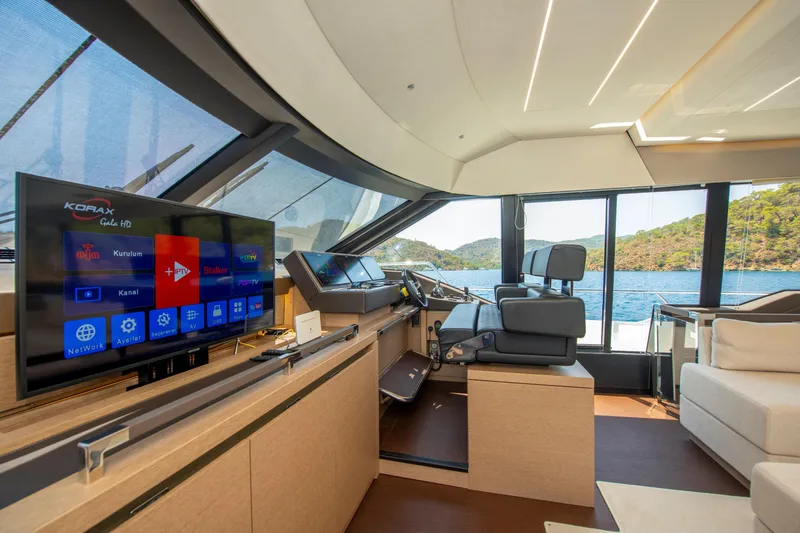  Yacht Photos Pics Prestige 680 model 2019 / Chehab Marine