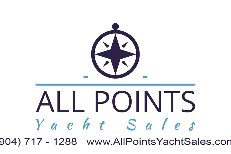 Atlas Yacht Photos Pics All Points Yacht Sales logo with contact details for Jeanneau Sun Odyssey 43 DS, 2001.