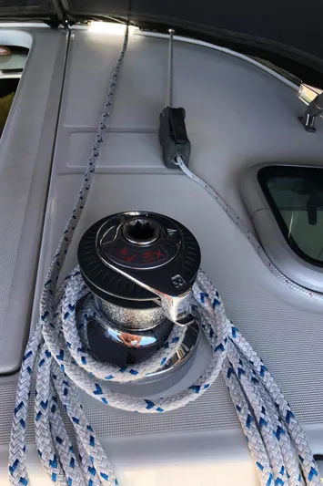 Annarosa Yacht Photos Pics Starboard cabin top winch