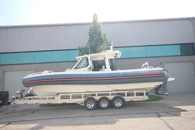 Zodiac X10CC Twin Yamaha F350XSA's w/Joystick