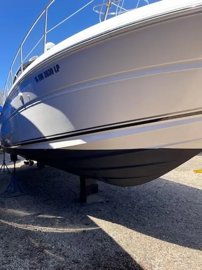  Yacht Photos Pics 2004 Sea Ray 360 Sundancer boat on dry dock.