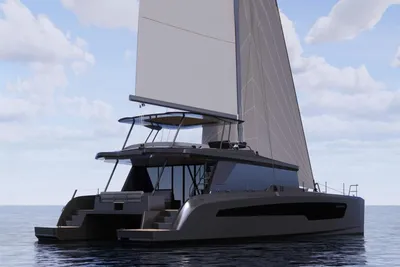 Mazarin 55 Sail Cat - 400hp Yanmar's - Parallel Hybrid E-Motion it.