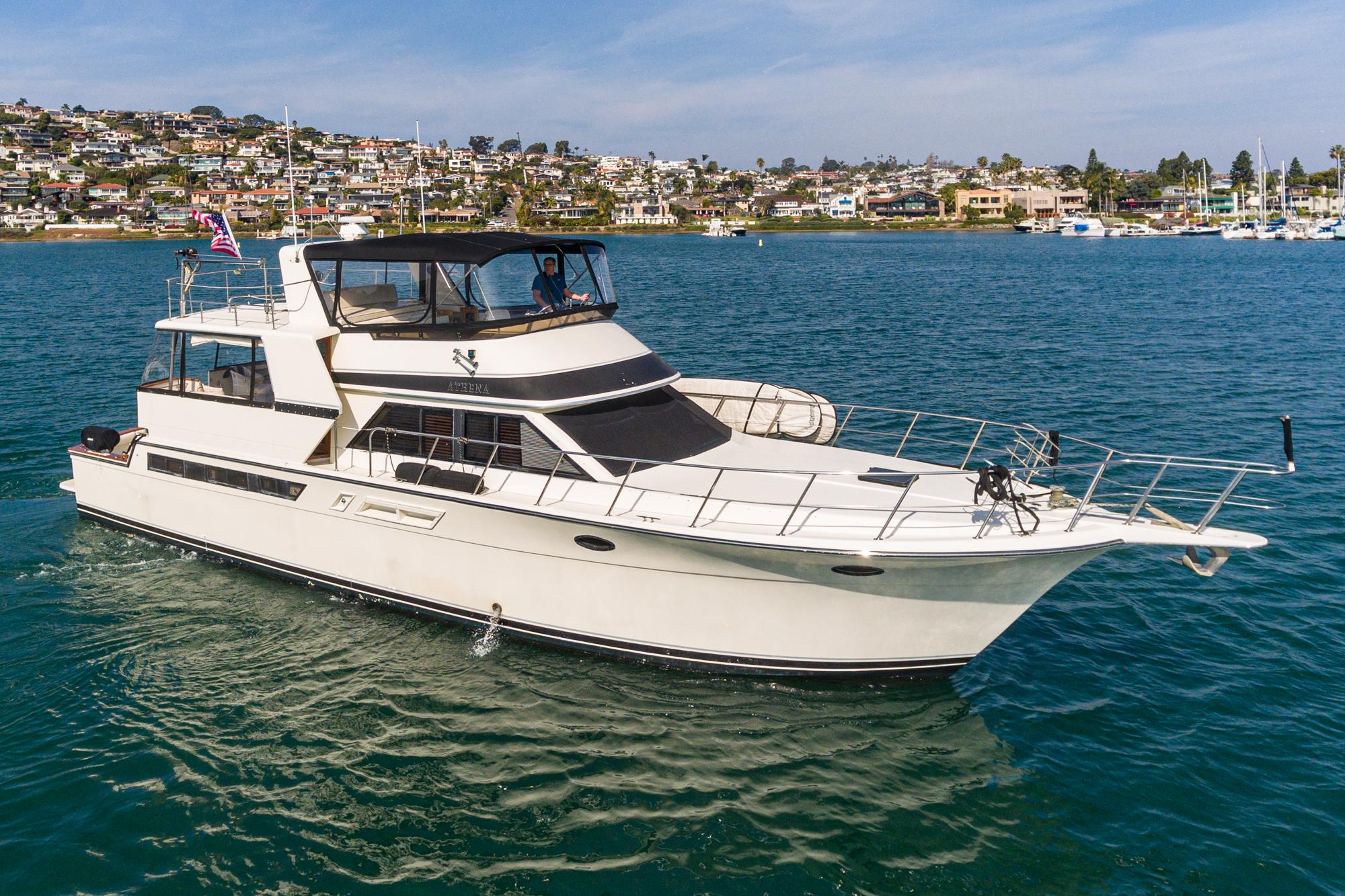 californian cockpit motor yacht for sale