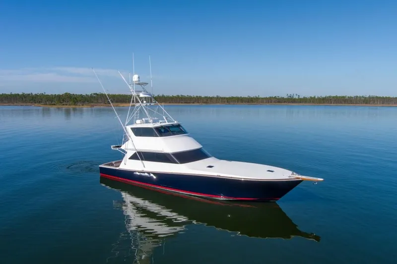 Partnership Yacht Photos Pics 2001 65 Viking Enclosed Bridge Partnership Profile