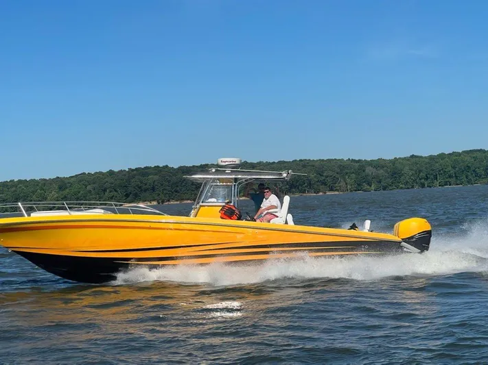 Fountain Repowered Yacht Photos Pics 
