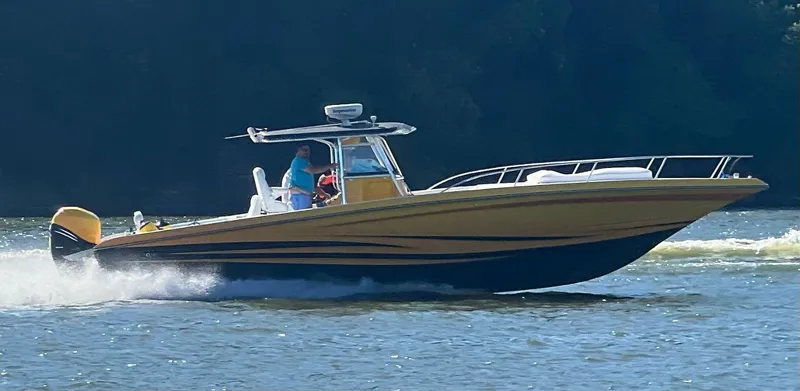 Fountain Repowered Yacht Photos Pics 