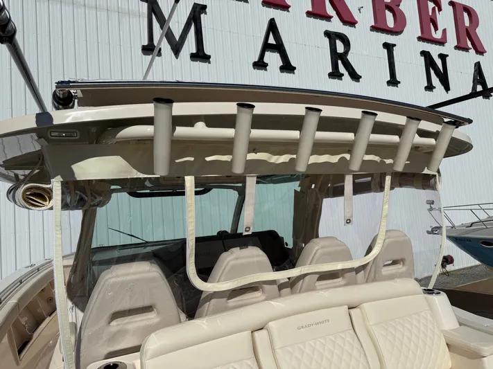  Yacht Photos Pics Grady-White Canyon 386 boat 2026 at Harbor Marina.