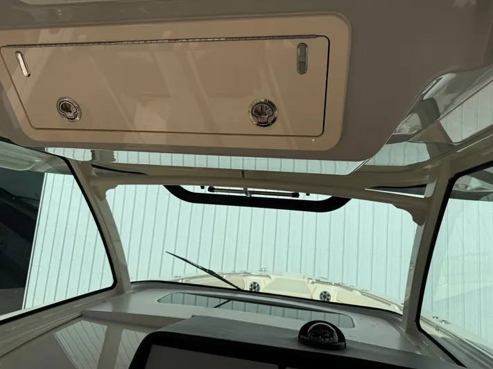  Yacht Photos Pics Interior view of the 2026 Grady-White Canyon 386 boat.