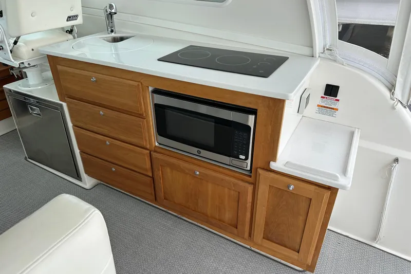She's A Lady Yacht Photos Pics Back Cove 34 SHE'S A LADY - Exterior Galley