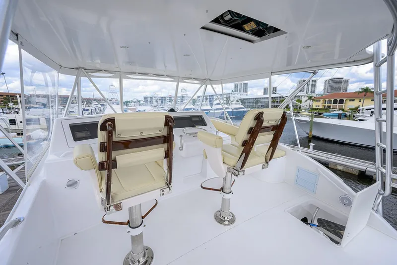 Matter Of Time Yacht Photos Pics Viking 56 Matter Of Time - Flybridge - Helm