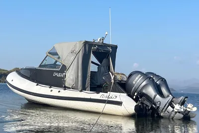 2000 Naiad RIB with Cabin