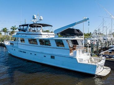 1987 78' Hatteras-Cockpit Motoryacht Stuart, FL, US