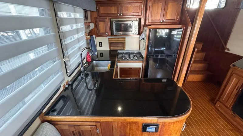 New Bearings Yacht Photos Pics 2000 Nordic Tug 42 Galley