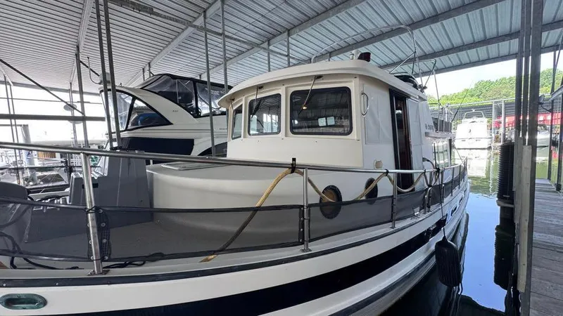 New Bearings Yacht Photos Pics 2000 Nordic Tug 42 Port Side