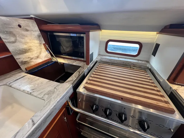 Redeemed Yacht Photos Pics Galley