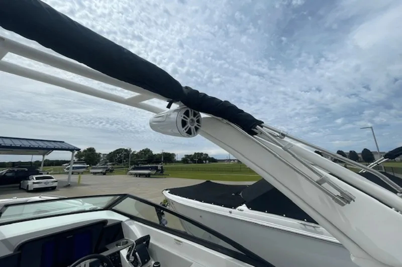  Yacht Photos Pics 2024 Sea Ray SDX 290 Outboard boat with sleek design and modern features.