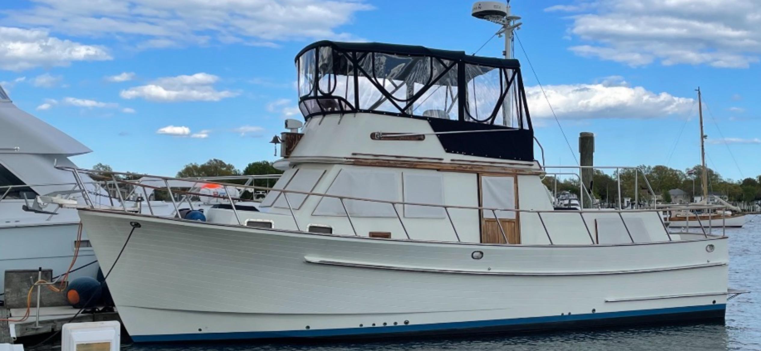 1988 Monk 36 Trawler
