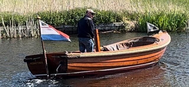 1950 Sloep De Vries Lensch Vlet 100% Teak