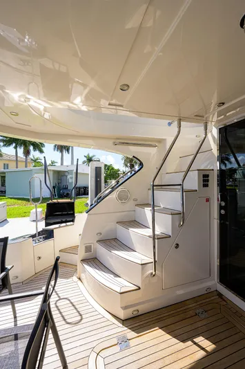 No Name 66 Marquis Yacht Photos Pics 2017 Marquis 660 Sport Yacht interior with elegant staircase and modern design.