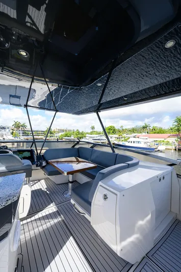 No Name 66 Marquis Yacht Photos Pics 2017 Marquis 660 Sport Yacht with sleek outdoor seating and modern design.