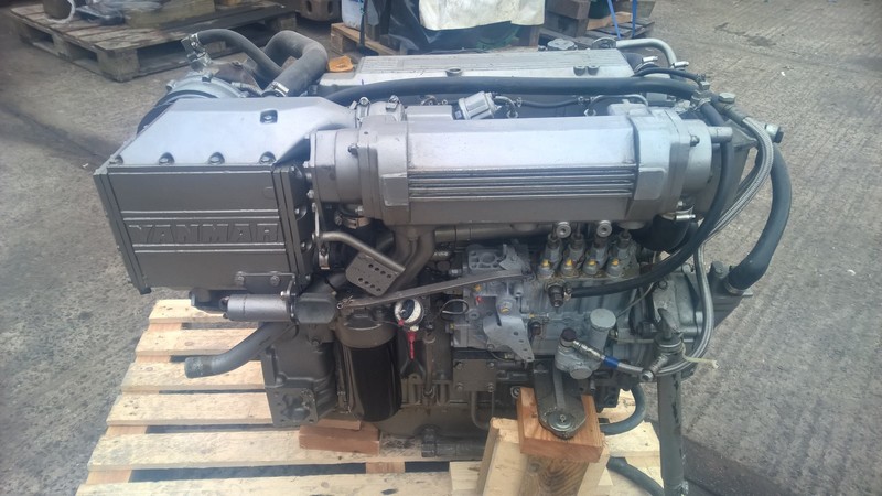 2021 Yanmar 4LH-DTE Marine Diesel Engine Breaking For Spares