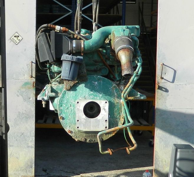 2021 Volvo Penta MD30A Marine Diesel Engine Breaking For Spares