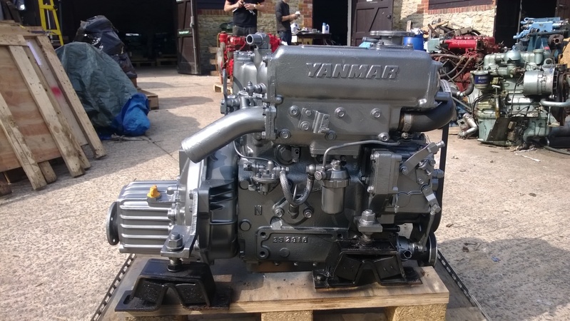 2021 Yanmar 3GM30F Marine Diesel Engine Breaking For Spares