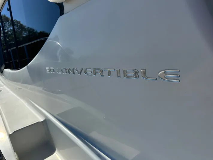 Cocktails & Dreams Yacht Photos Pics 2004 Silverton 38 Convertible yacht with sleek exterior design.