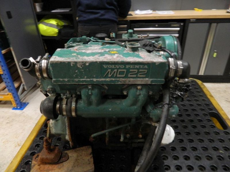 2021 Volvo Penta MD22 Marine Diesel Engine Breaking For Spares