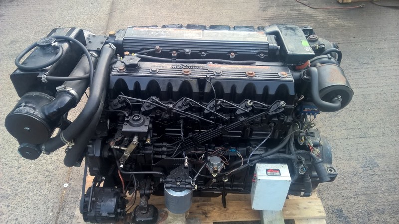 2021 MerCruiser 3.6 180 Marine Diesel Engine Breaking For Spares