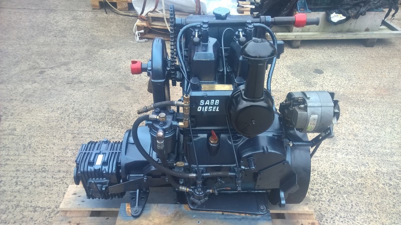 2021 SABB 2JHR Marine Diesel Engine Breaking For Spares