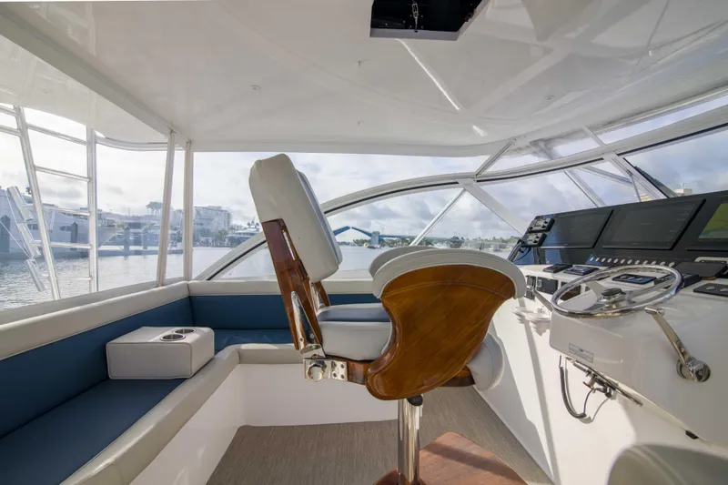 Justice Yacht Photos Pics Cabo 41 Justice - Exterior Helm