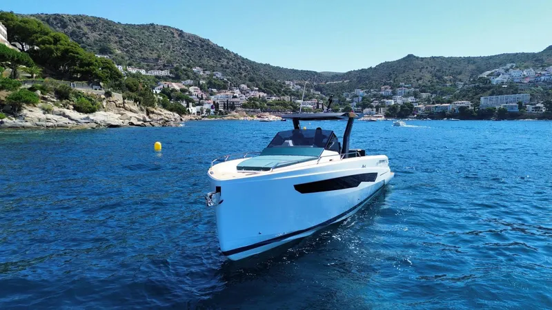 Fiart 39 Sw Yacht Photos Pics 2024 Fiart 39 Seawalker yacht cruising in scenic coastal waters.