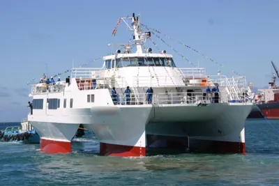 Custom SWATH Slice Crew Transport Vessel