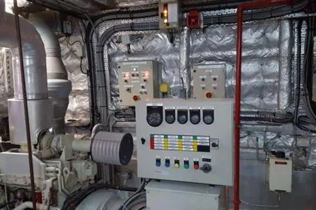  Yacht Photos Pics Control room of 2006 FBMA Philippines SWATH Slice Crew Transport Vessel.