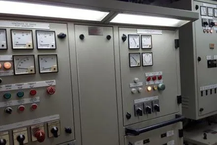  Yacht Photos Pics Control panel of 2006 FBMA Philippines SWATH Slice Crew Transport Vessel.