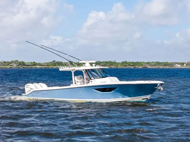  Yacht Photos Pics 2021 Pursuit S 378 Sport - Image 11