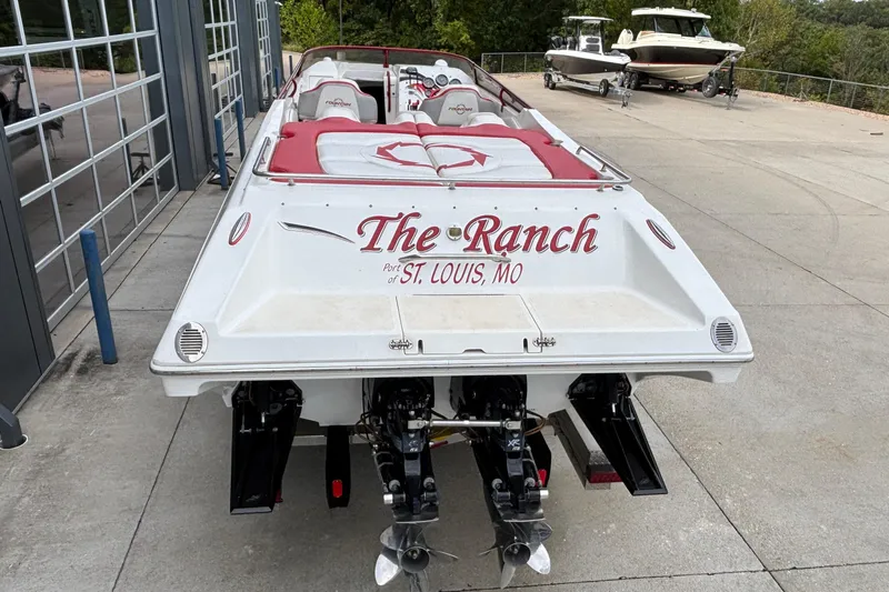  Yacht Photos Pics 2007 Fountain 38 Lightning boat, "The Ranch," docked in St. Louis, MO.