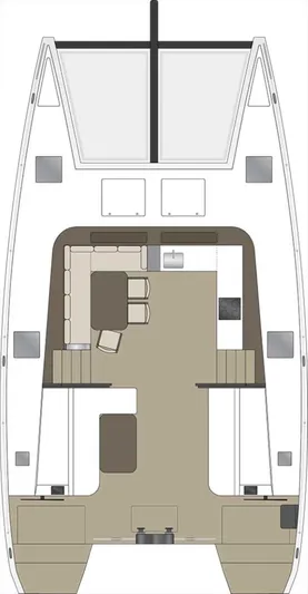  Yacht Photos Pics Vaan R4 2025 yacht floor plan, featuring spacious interior layout and modern design.