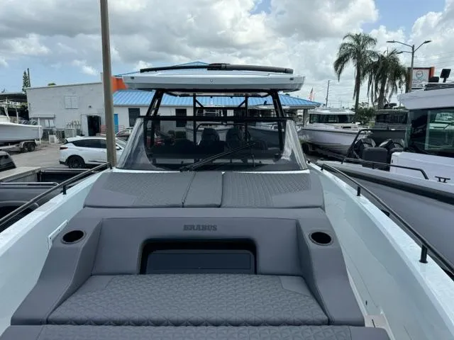  Yacht Photos Pics 2024 BRABUS Shadow 1000 ST luxury boat, docked with sleek design and modern features.