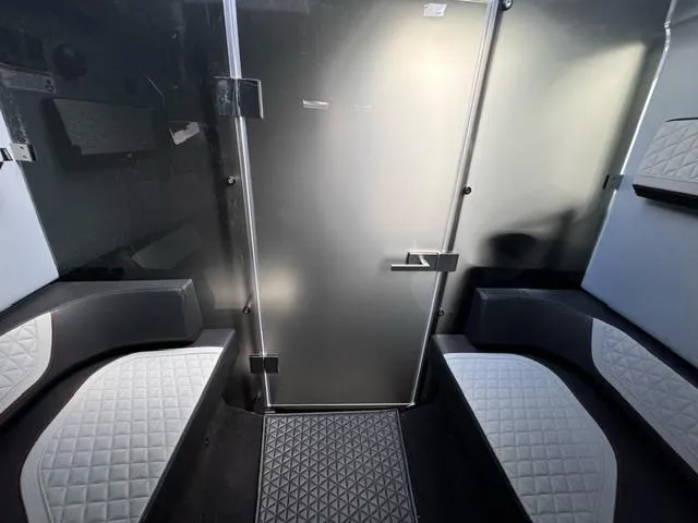  Yacht Photos Pics Interior of 2024 BRABUS Shadow 1000 ST, featuring sleek seating and modern design.