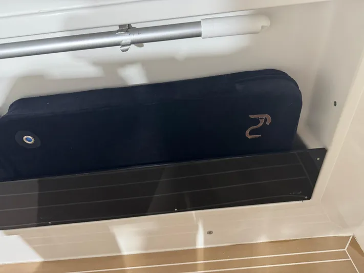  Yacht Photos Pics Storage compartment on Nassima Yacht N40, 2025 model.