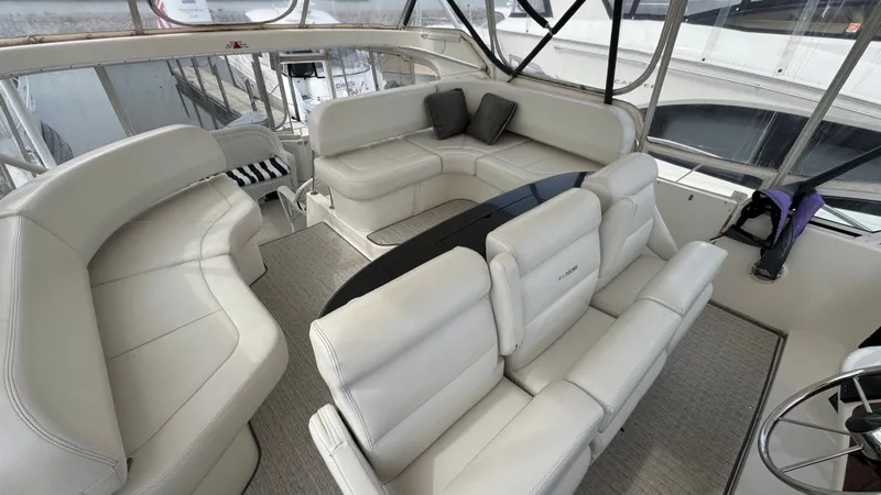 Annie B Yacht Photos Pics Flybridge Seating